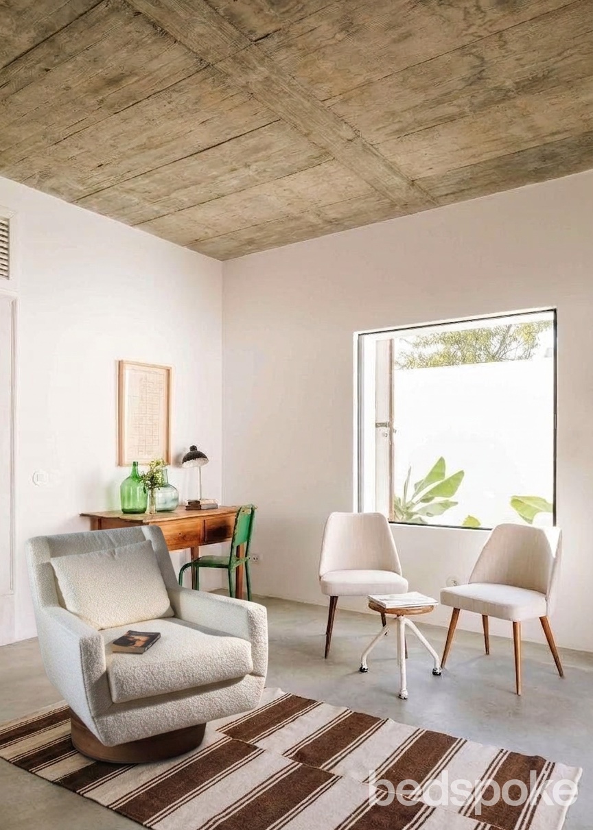 Same room after RoomMatch with a Bedspoke armchair